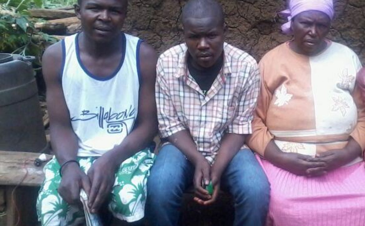 James, mother and brother