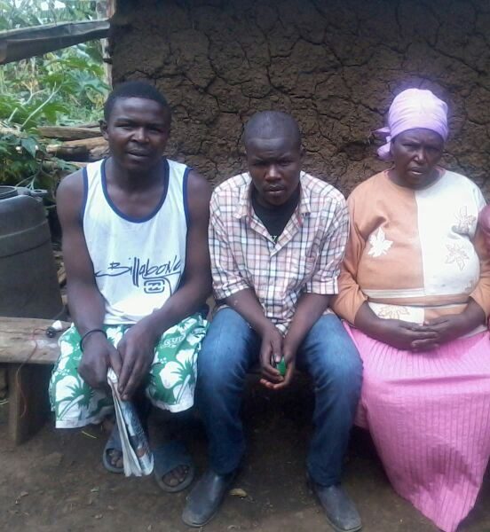James, mother and brother